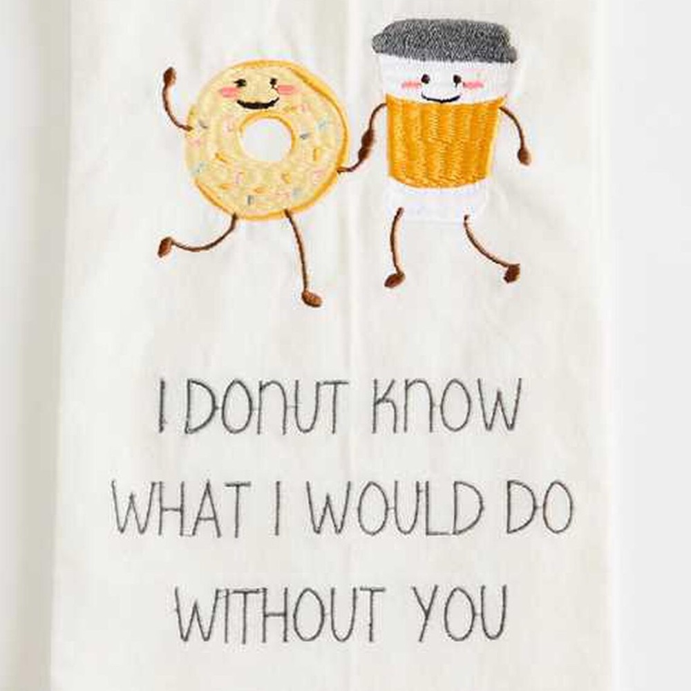 donut know dish towel from alter’d state